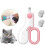 LED Pet Nail Clippers Pink 1 pack 1