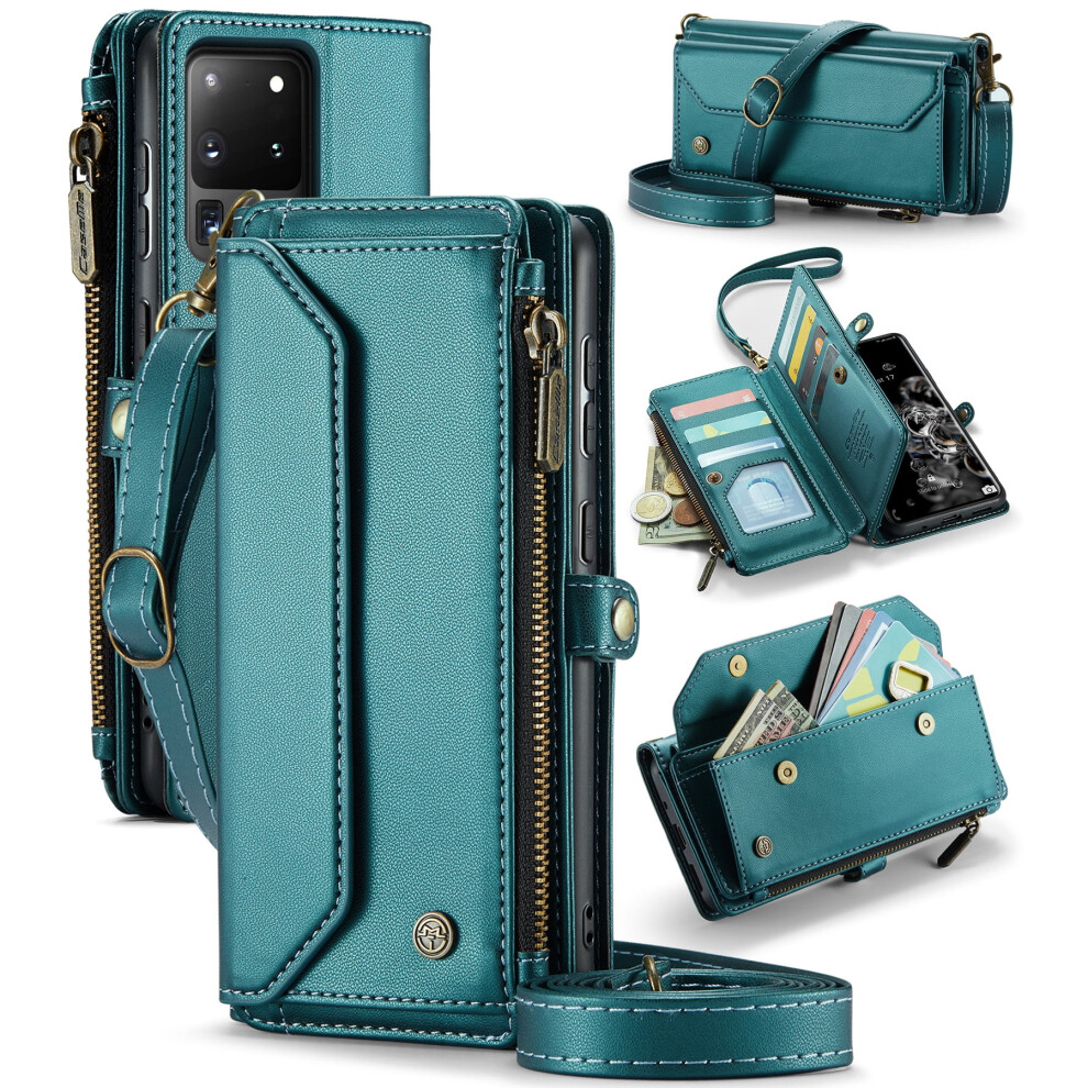 Caseme Leather Wallet Case For Samsung Galaxy S20 Ultra 908436810418