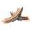 Unbranded wooden train tracks accessories 2 pcs 4