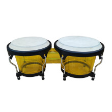 Bongo Drum Set Yellow 6 inch and 7 inch Educational African