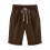 Women's Cotton High-Waisted Shorts, Plus Size 1
