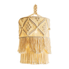Arazzo da Parete Fatto un Mano Paralume Bohemia Macrame Boho Decor Artigianato Nappa Arazzo Sfondo Testiera Appeso un Parete
