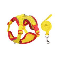 Escape-Proof Cat Harness and Leash Set Yellow