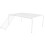 MLINS White Iron Chicken Coop Platform with Ladder 7