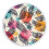 AuroraX Round Boho Beach Blanket 60x60 Inch 1