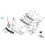Automobile Front Bumper Grille Bracket for - A-Class W177 A1778852903 1778852903 6