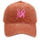 Pink Ribbon Embroidered Women's Adjustable Baseball Cap 1