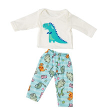 18-Inch Doll Pajama Set Cotton Fabric 1 Piece
