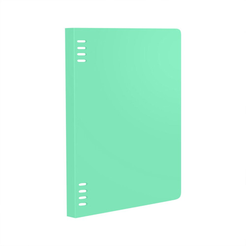 Spiral Notebook A5/B5 Frosted PP Cover 8-Hole D-Ring 1
