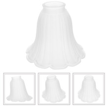White Glass Lamp Shade Vintage Pendant Light Cover