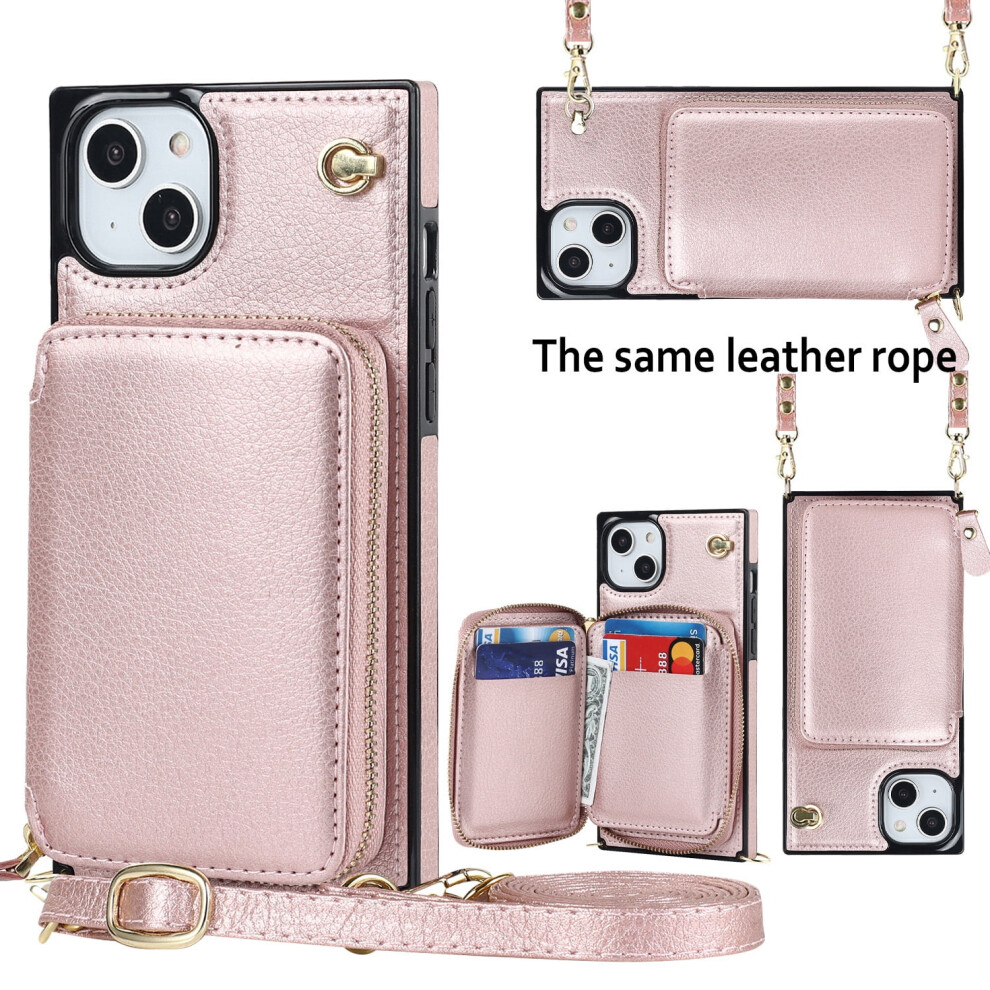 Iphone 14 (6.1") Crossbody Wallet Case With Rfid Blocking 975221422101