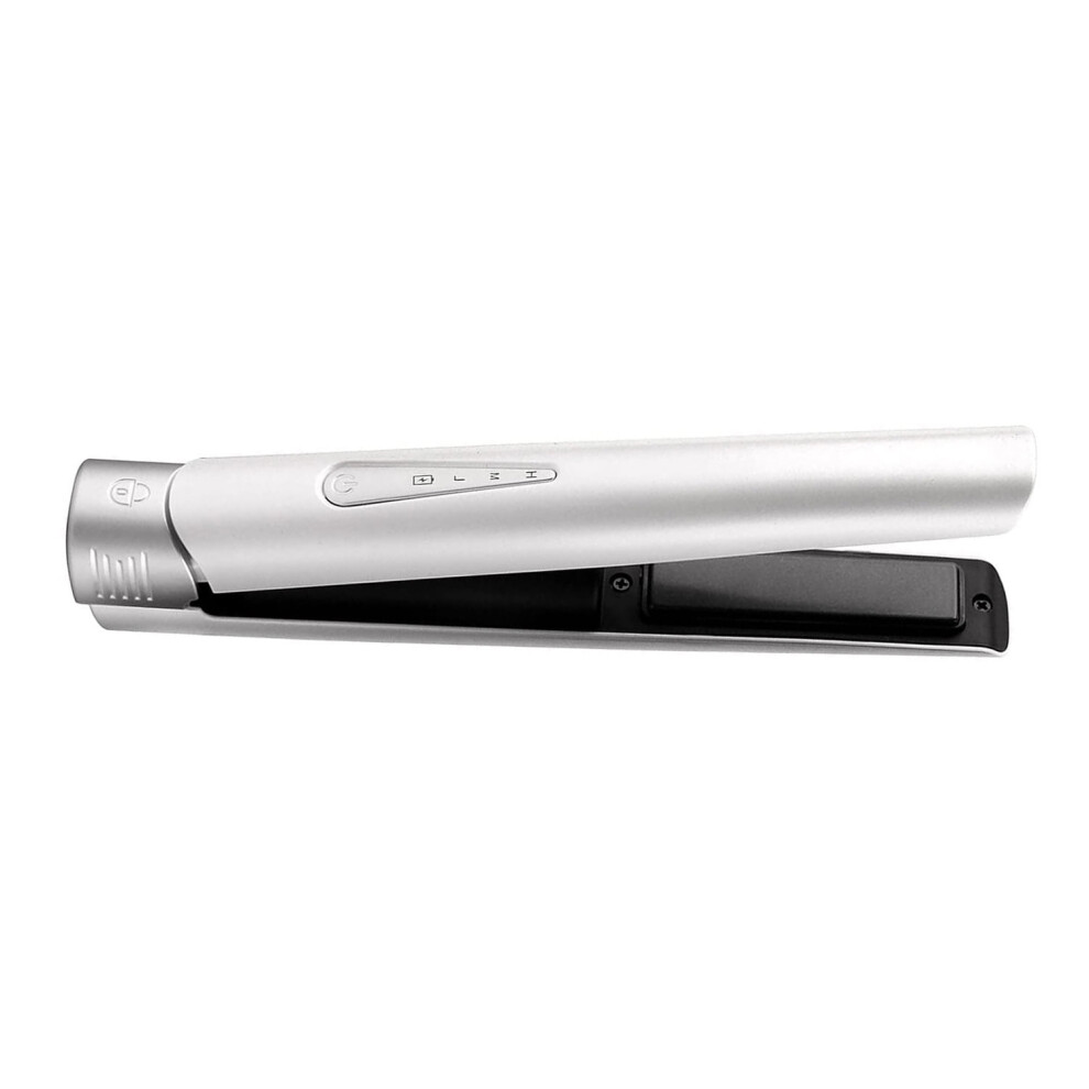 Cordless Hair Straightener and Curler Titanium Plates Mini
