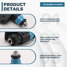 4 Pièce Injecteurs de Carburant FI114962 pour MEGANE 225 R26 SPORT DEKA 630CC 60lb 107-962