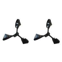 2X Anemometer Housing Wind Part Direction Indicator Shell 3-Cup Shell for Anemometer