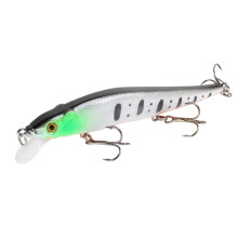 1Pc Fishing Lure 115mm/14g Minnow Crankbait Wobblers 3D Eyes Perch Artificial Bait Pike Carp Bait Swim Bait Fishing Pesca