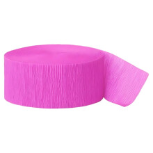 1 Roll 25m Premium Crepe Paper Streamer for Birthday, Wedding, Halloween, Christmas Decor & Crafts – Compatible with All Party Needs
