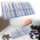 Oval Pill Molds Transparent PC Plastic 18-Cavity 1