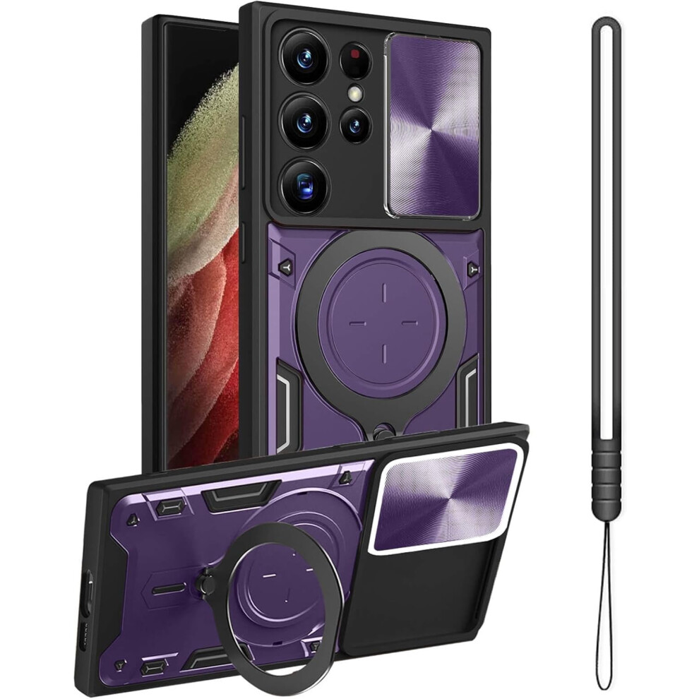 Samsung Galaxy S21 Ultra Case Slim Shockproof With Purple 937196036400
