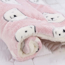 Cozy Calming Cat Blanket, Cat Bed Self Heating Pet Pad, Ultra Soft and Warm Dog Cat Bed Mat Flannel Blanket