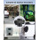 Outdoor 3-Way Waterproof Plug Adapter 15A Black 3 Pack 7