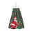 Santa Claus Reusable Kitchen Towels Set 2pcs with Snap 1