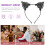 Cat Ear Headband for Girls Soft Comfortable Party Accessory 6