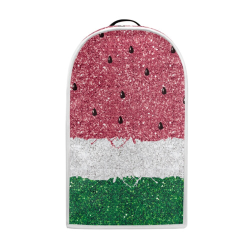 Dust Protector Polyester Food Processor Cover Watermelon Pattern Univesal Protective Case for Home Kitchen
