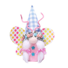 Easter Spring Doll Decorative Desktop Ornament for Seasonal Display Easter Decoration
