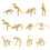 Dinosaur Skeleton Toy Figures 12 pcs Educational Science 1