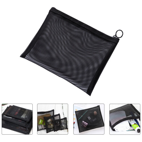 Portable Makeup Bag Mesh for Women 5Pcs