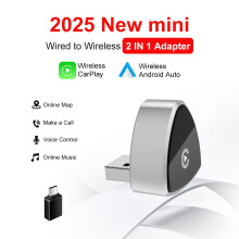 Wireless CarPlay Android Auto Adapter for VW Toyota Nissan