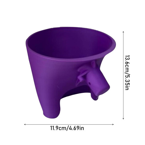 Flour Funnel for KitchenAid Stand Mixer Plastic 1-Pack 2