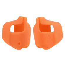 Siliconen Hoes voor SHOKZ OpenRun Pro 2/Pro 2 , Valbescherming Oordopjeshoes Geluidsisolatie Accessoires Oranje