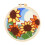 Punch Needle Embroidery Kit Flower Design 8 inch 1