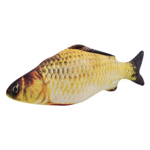 Catnip Toy Fish Shape Fluffy Doll for Cats