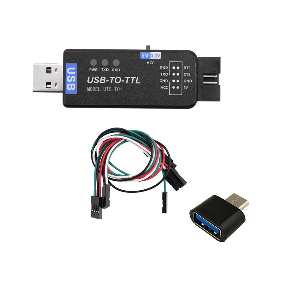 Usb To Ttl Serial Converter Debugging Download Module Ch343g Chip Usb-Type-C Interface,Uart Debugging Download Adapter 6033753403143