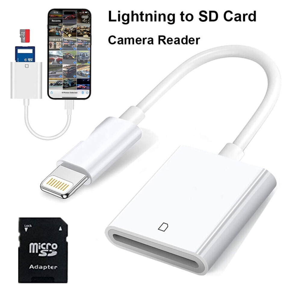 Tf And Sd Memory Card Reader For Iphone And Ipad 971050411842