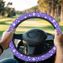 Galaxy Golf Cart Steering Wheel Cover Universal Fit for