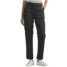 Black Women's Cargo Pants High-Waisted Straight-Leg 1 Pair