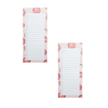 Magnetic Notepads Fruit Design 2 Pcs