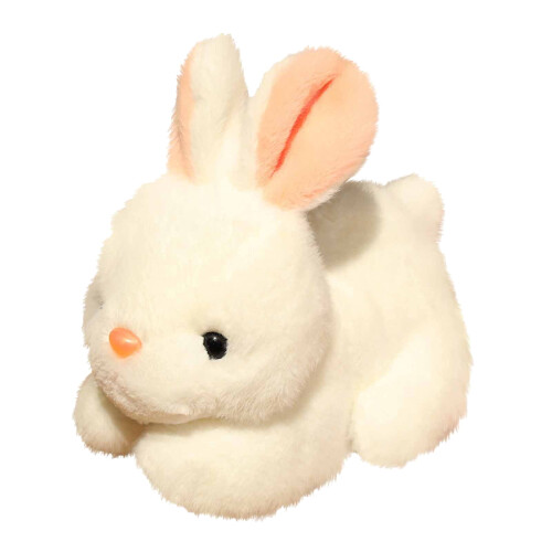 Lying-Down Bunny Plush Toy 7.87 inch Soft Stuffed Doll