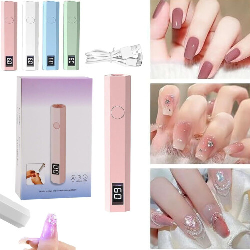 Kit di adesivi per unghie fluorescenti con luce UV 1
