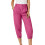 Women's Casual Solid Capri Pants with Pockets Hot Pink 1