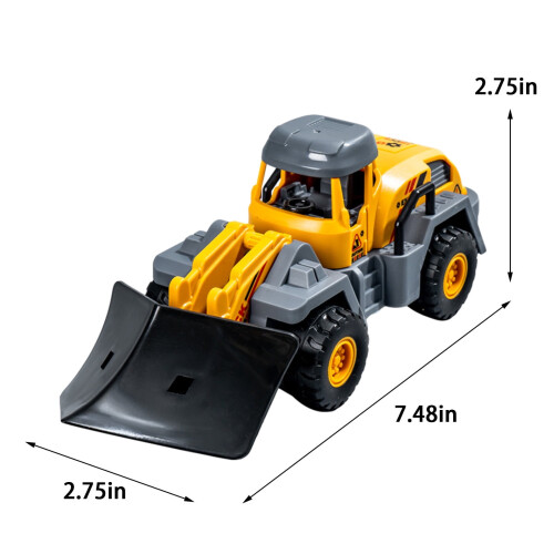 Engineering Vehicle Toy ABS Plastic 3+ Compatible with LEGO 2