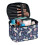Multi-Function Makeup Organizer Bag with Brush Slots, Polyester Cosmetic Case – Compatible with Rabbit-themed Accessories 1