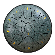 Hand Drum Steel Tongue Drum 11-Tone Portable