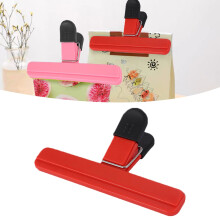Heavy Duty Chip Bag Clips, 6.1", Red – Compatible with Standard Food Bags