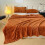 Flannel Blanket Striped Thick 80x80 Inch 1