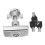 FRCOLOR Vending Machine Lock Set with T Handle 5