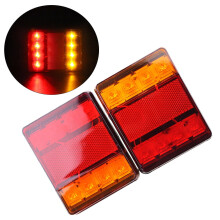 LED Trailer Rear Lights Energy Saving Waterproof Easy